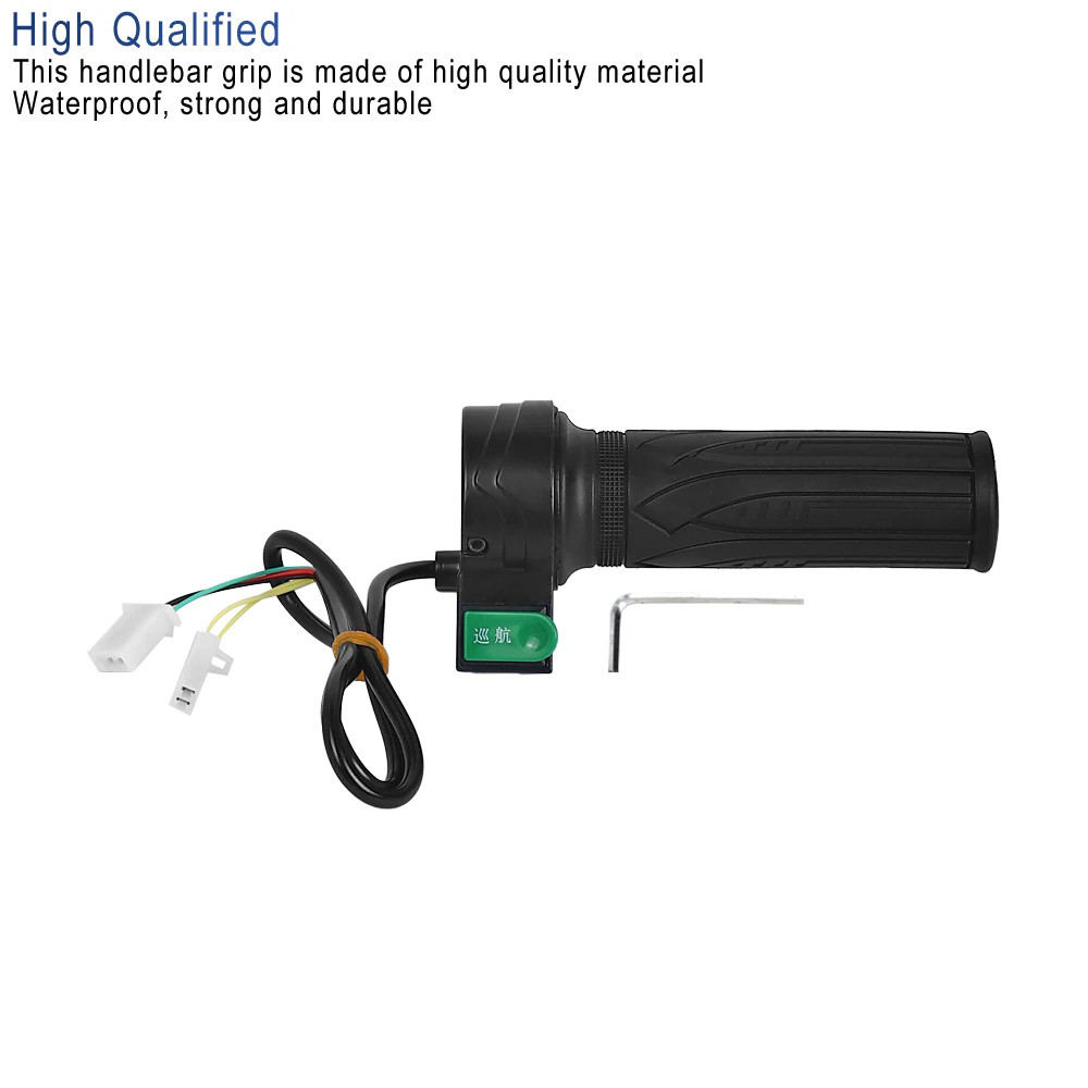 Accelerator Throttle Handle Grip Electric Bike Scooter Bicycle Speed Controller