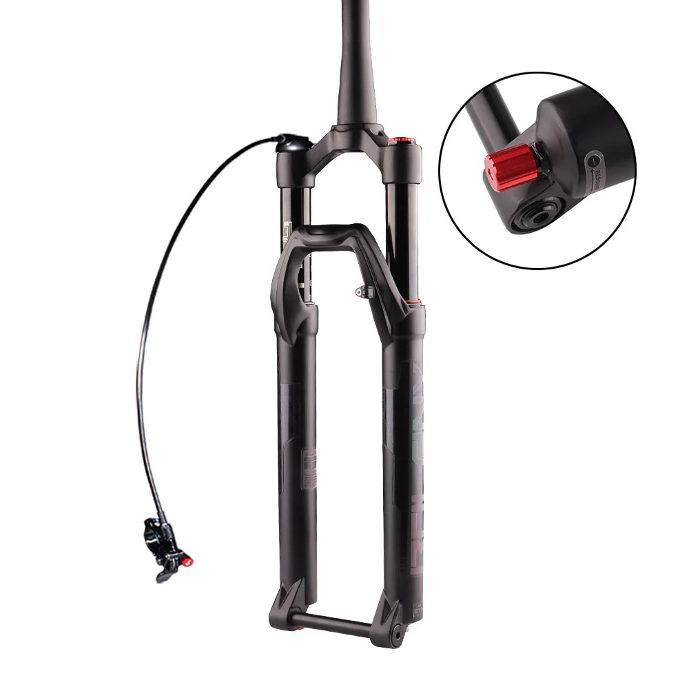27.5/29inch Mountain Bike Thru Axle Rebound Adjustment Boost Suspension Air Fork
