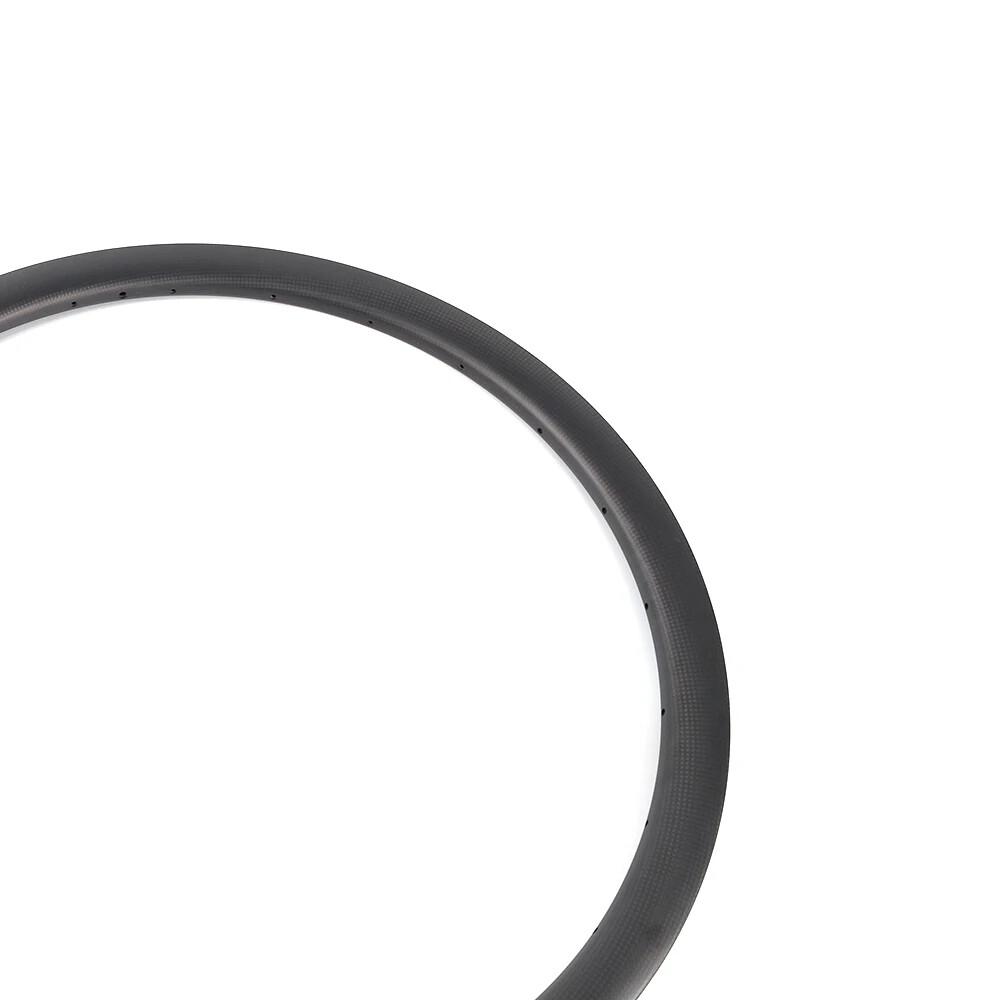 700C/650B Road Bike Rim Gravel Bike Carbon Rim Clincher Tubeless Hook Hookless