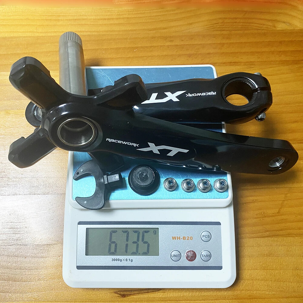 MTB Bicycle Crankset 104BCD 170/175mm Hollowtech Integrated Cranks 32/34/36/38T