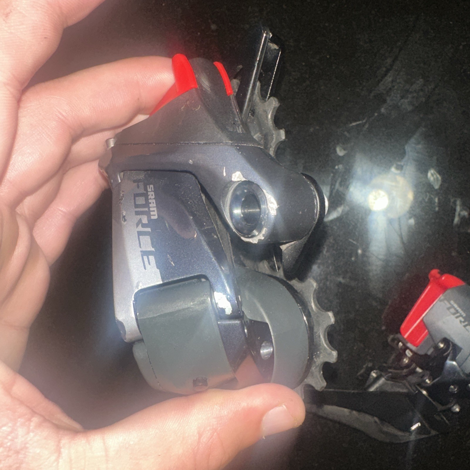 SRAM Force eTap AXS Front And Rear Derailleurs