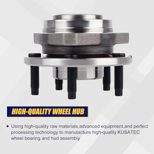 513215 2pcs Front Wheel Bearing and Hub Assembly Compatible with 2007-2004