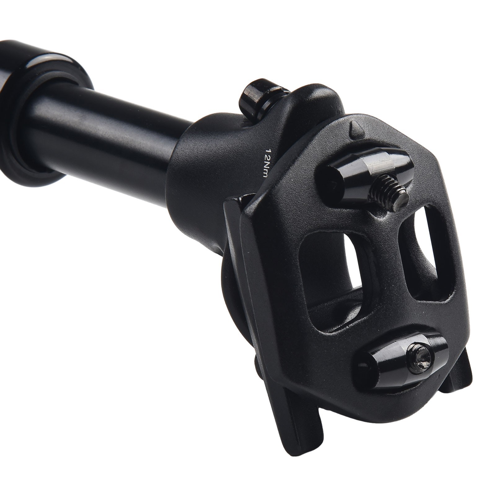 Seatpost Bike Shock Absorber Spring 27.2-33.9x400MM Aluminum Alloy Black