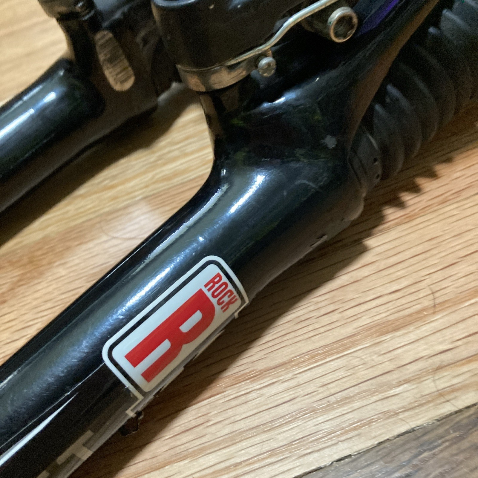 Vintage ROCK SHOX JETT T2 Mountain Bike Suspension Fork 11/8″ TL 63mm PRE OWNED