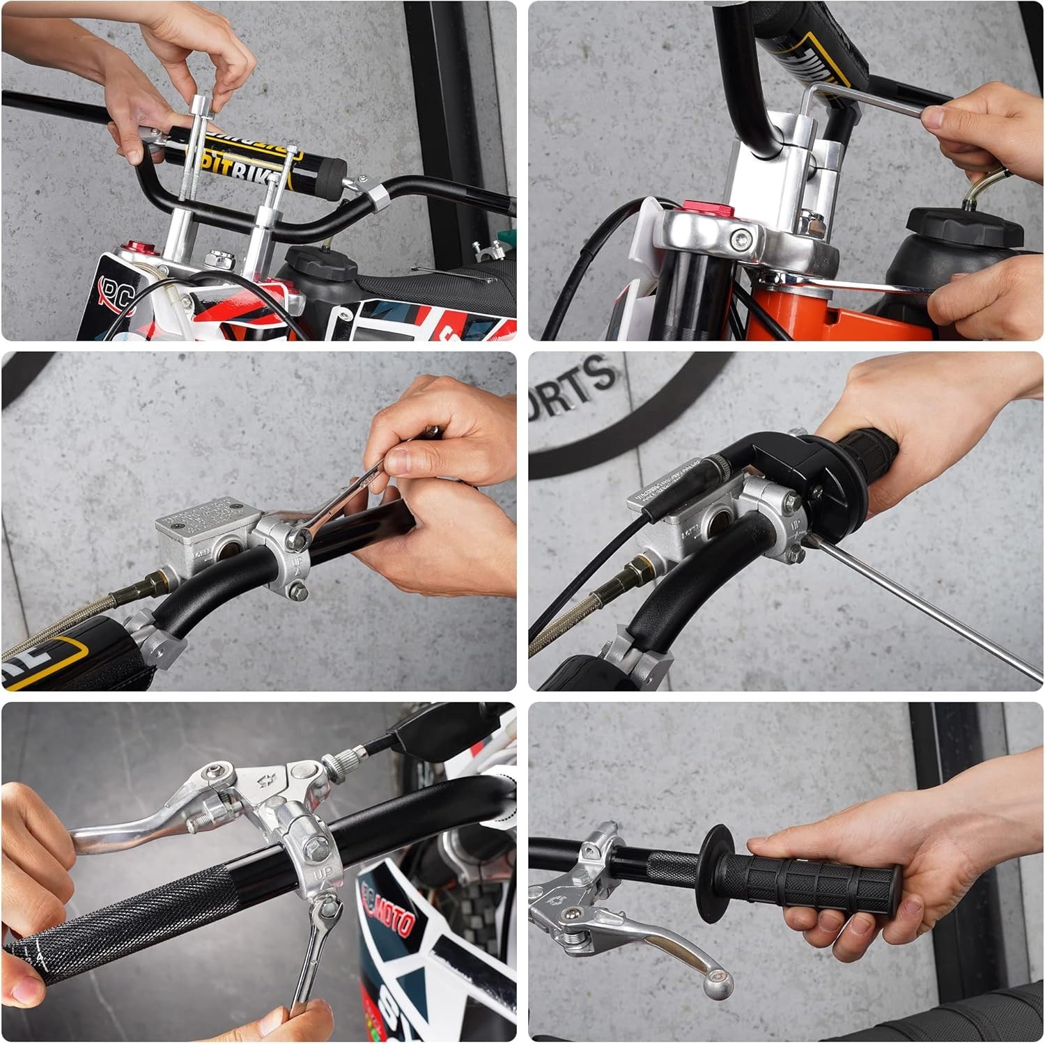 Universal 7/8 Inch Dirt Bike Handlebars – Upgrade Your Ride’s Style & Safety!