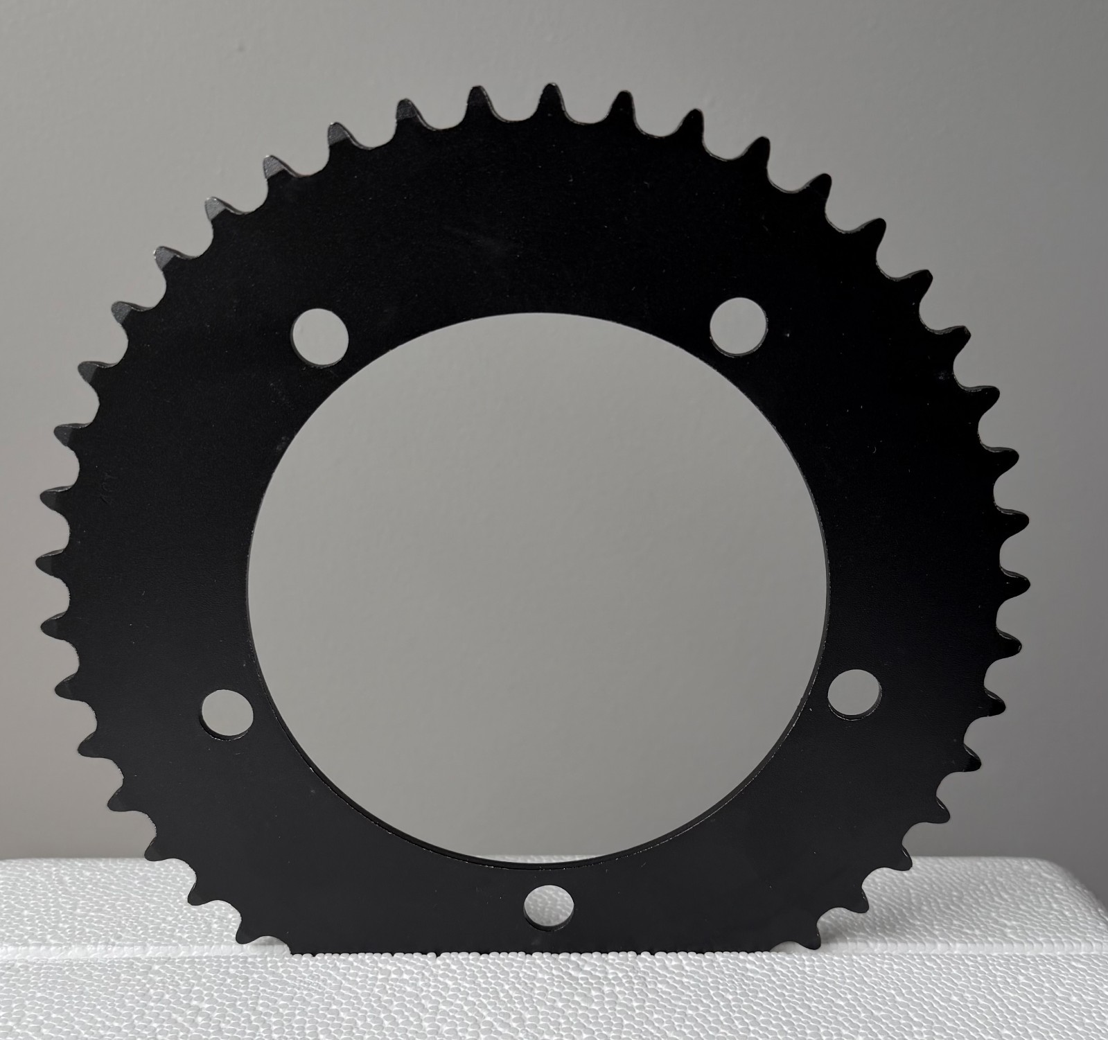 Black NOS 1/8” Track Or Single Speed Fixed Gear Chainring 46T / 130 BCD