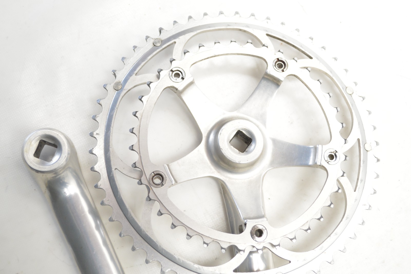 CAMPAGNOLO C RECORD BICYCLE 53/39 T 180 MM CRANK SET 135 MM BCD 9/16″ X 20 TPI