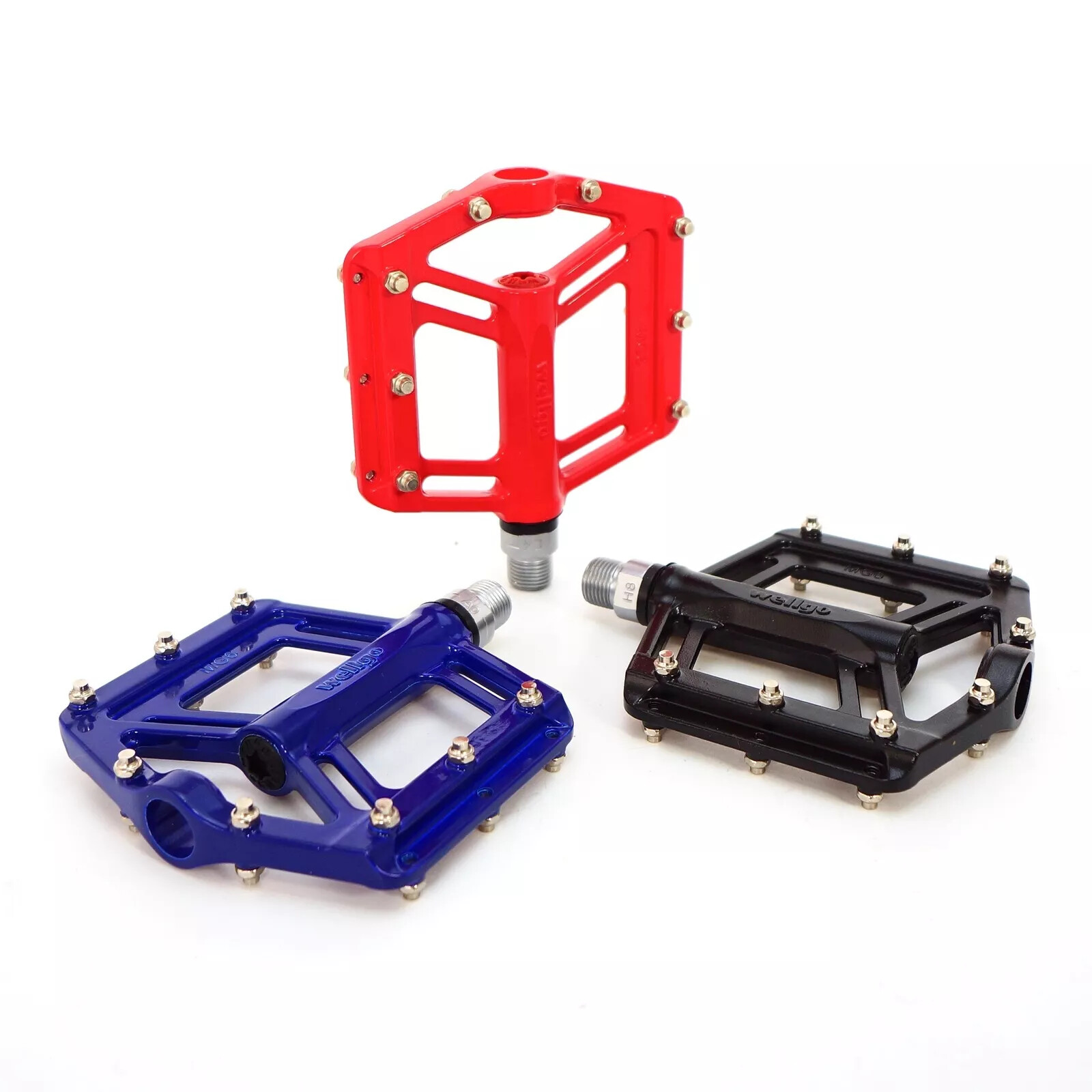 Wellgo MG6 Magnesium 9/16″ BMX MTB Bike Pedals VS XPEDO XMX24MC 3 Colors