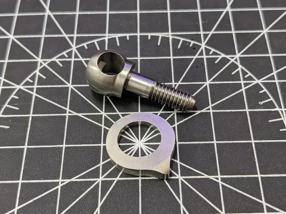 Grafton SHIMANO XTR M900 Titanium Cantilever Brake Mounting Screw Pad Clamp