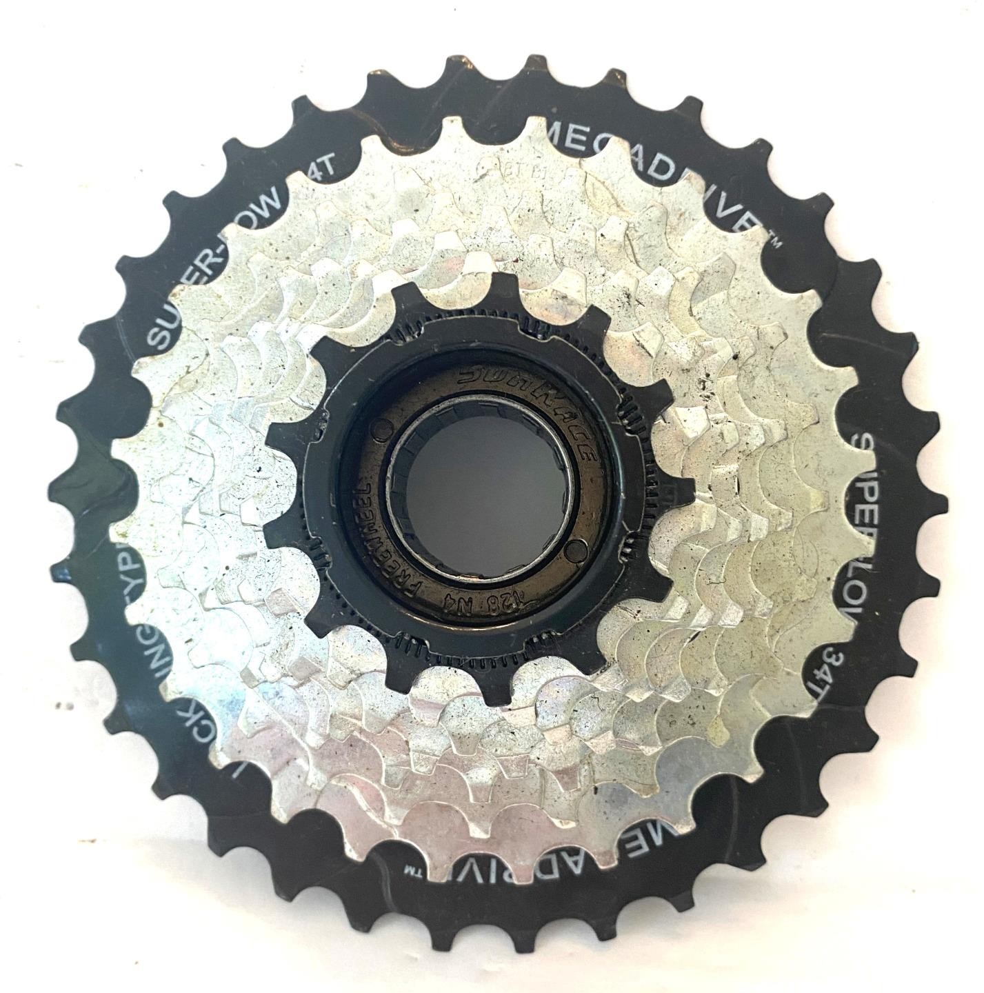 Sunrace MEGADRIVE 8 speed bicycle FREEWHEEL 13-34