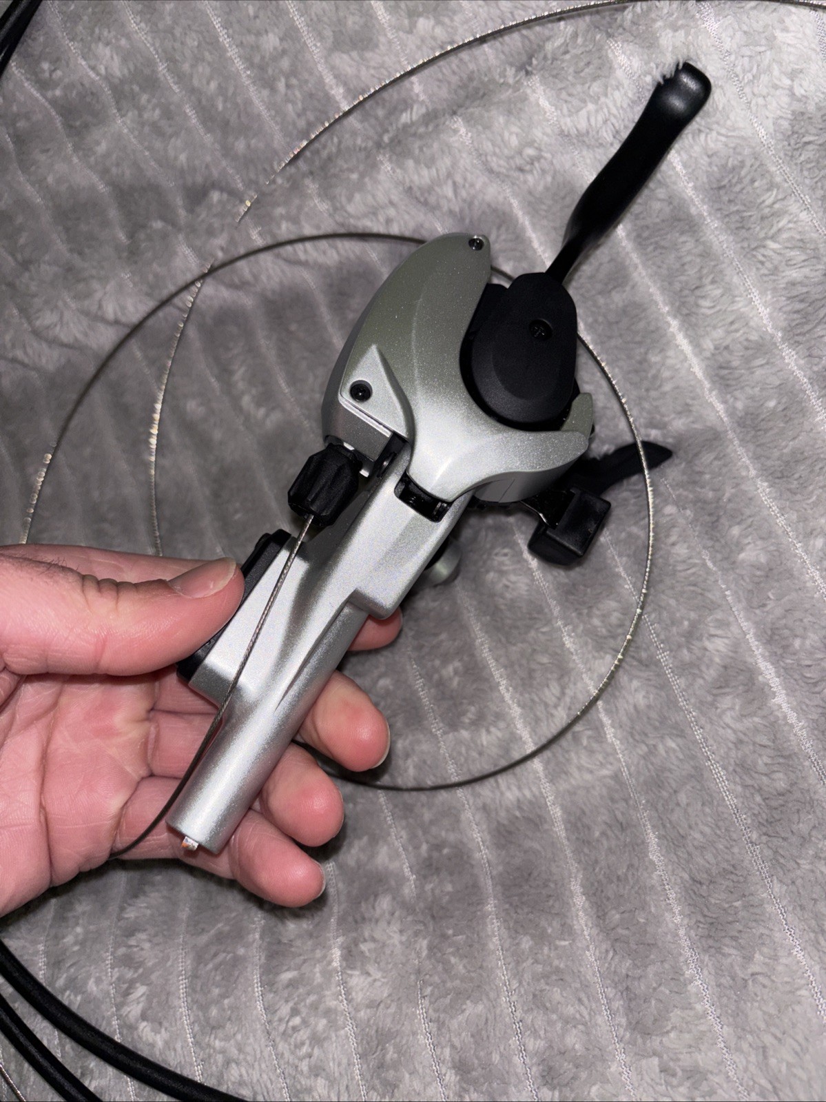 Shimano Deore XT ST-M765 LEFT Dual Control Shifter Brakes For Parts As Is Only