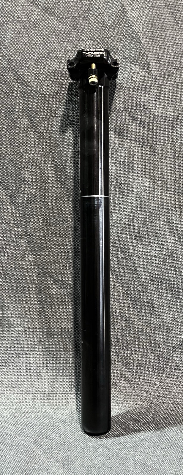 Thomson Elite SP-E128 Seatpost 30.9 x 367mm 0 Setback 2-Bolt 250g Black