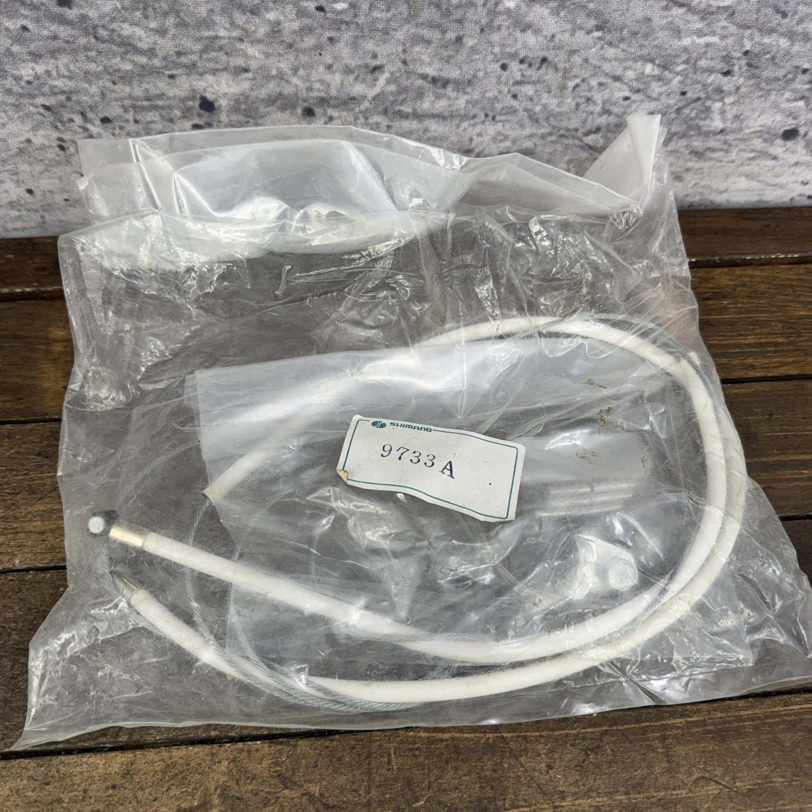 Vintage Shimano MTB Brake Cable Housing Set NOS Oversize 2mm White Yoke 1990s