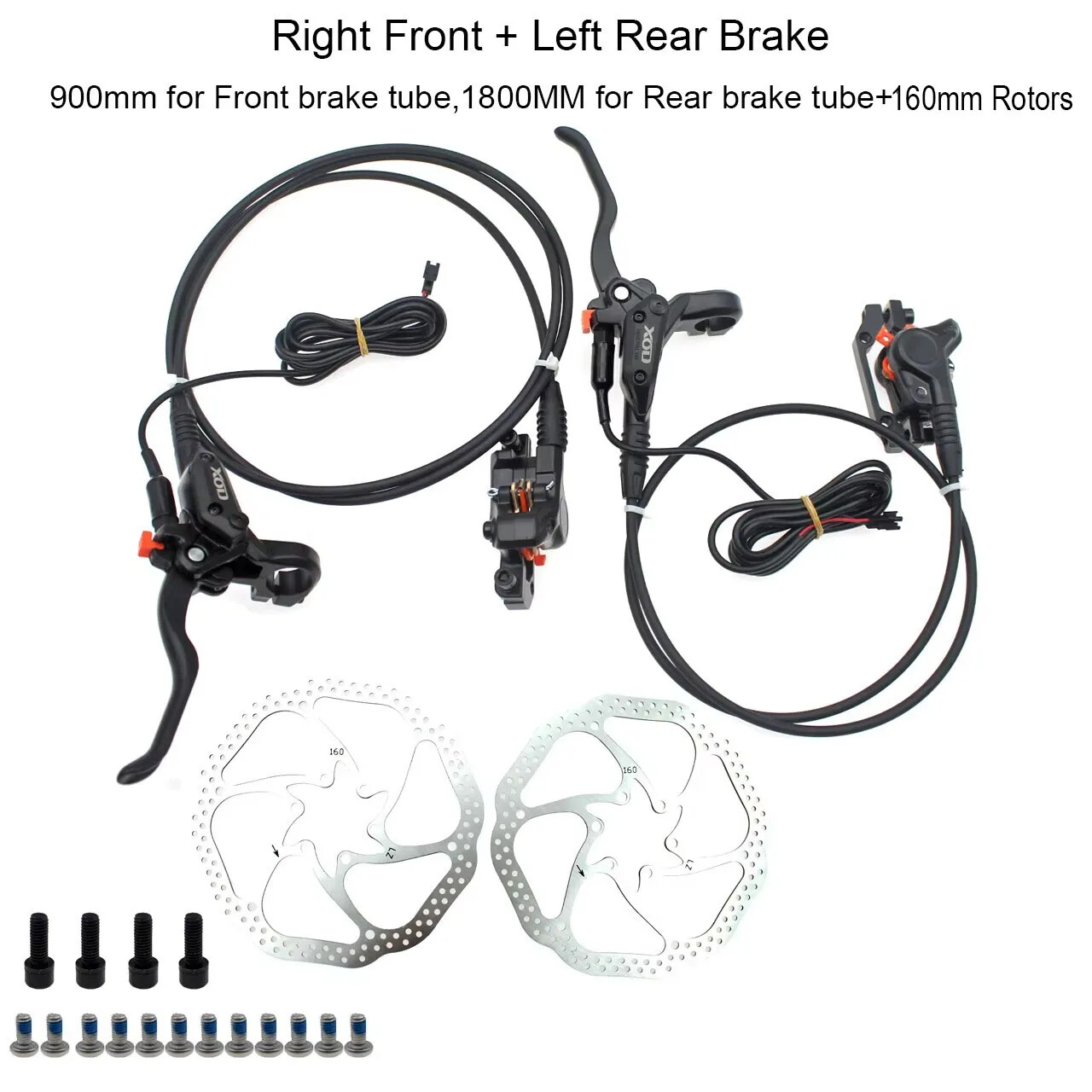 E-Bike MTB Hydraulic Disc Brake Power Off For Driving Oil Disc Brake