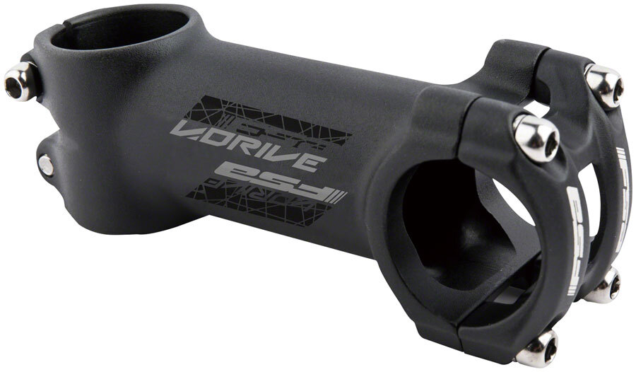Full Speed Ahead V-Drive Stem 90 mm Clamp 31.8mm +/-6 1 1/8 in Black Aluminum