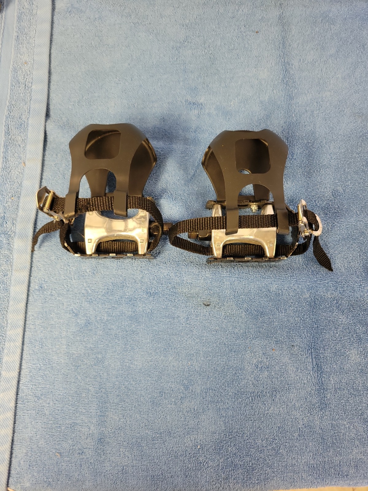 Taken From Demo NordicTrack S22i Bike Pedals With Straps Both Left And Right