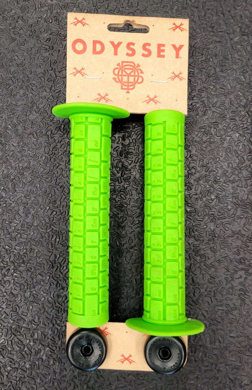 ODYSSEY Aaron Ross Signature Keyboard GRIPS v1, 158mm w/Flange, WATERMELON GREEN