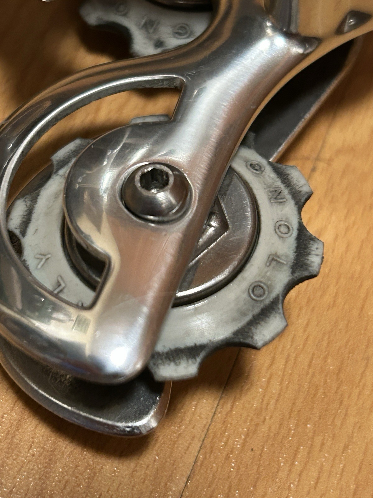 Vintage Campagnolo Record A010 C-Record 2nd Gen Rear Derailleur Syncro 8 Spd