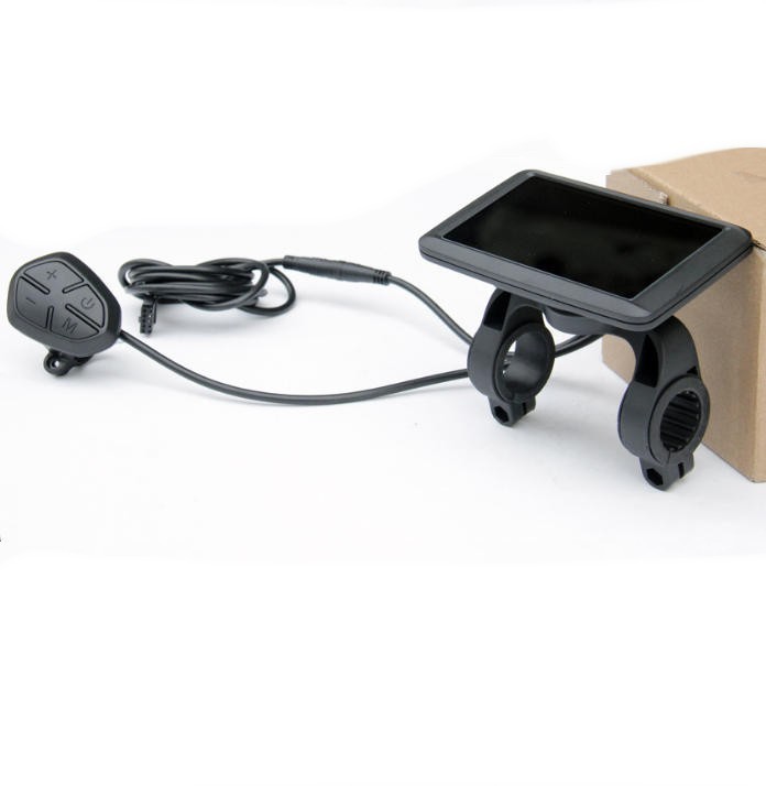 E-Bike Compatible UKC1+ Smart LCD Color Screen with light wire 5PIN SM plug.