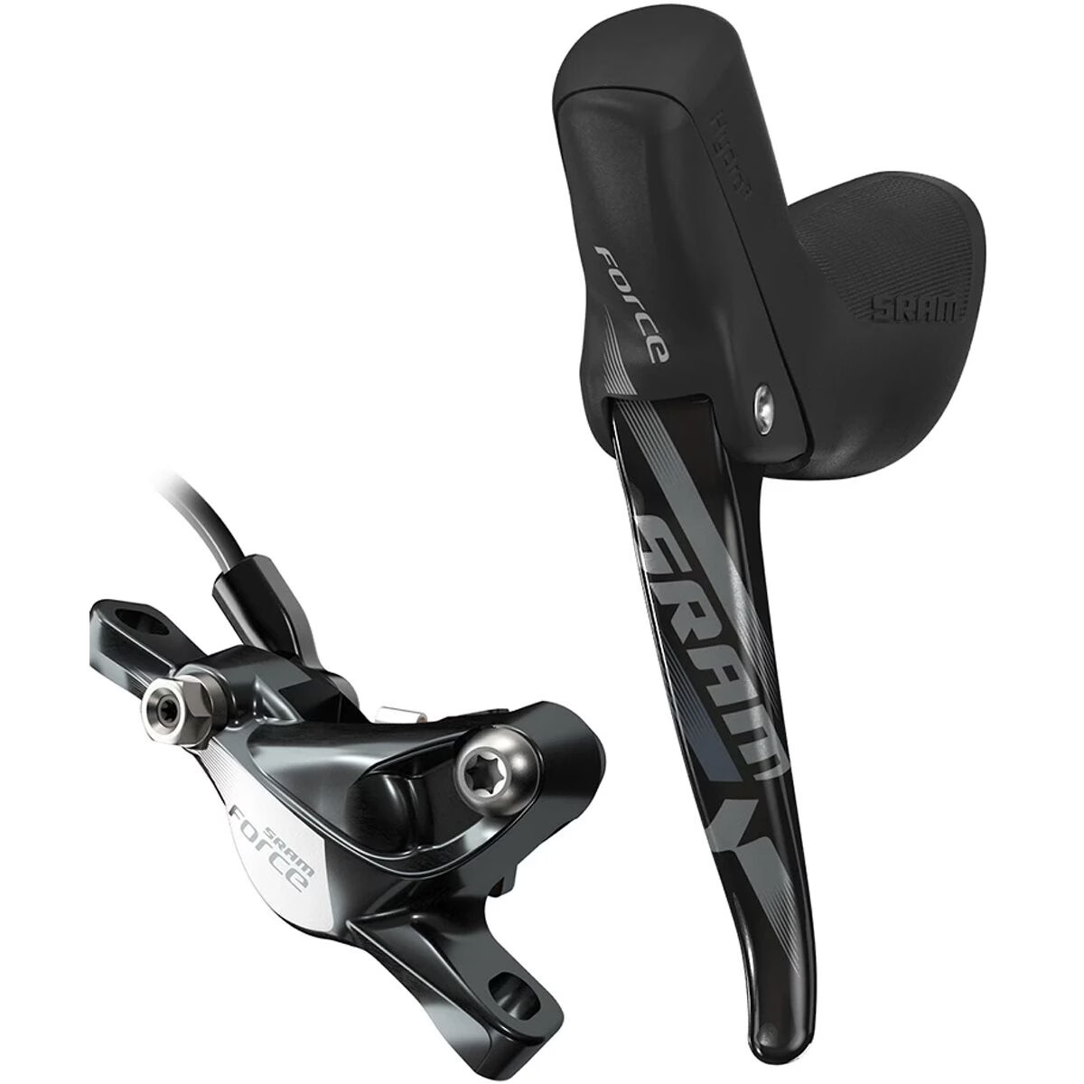 SRAM Force 1 HRD Brake Lever & Flat Mount Caliper One Color, Left