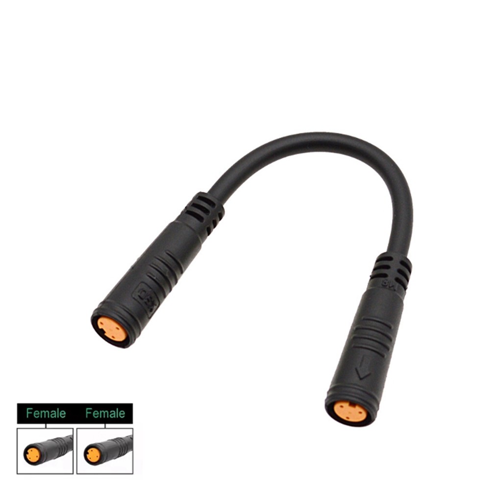 E-bike Extension Cable 3pin Female/Male to Female/Male for Throttle/Brake cable