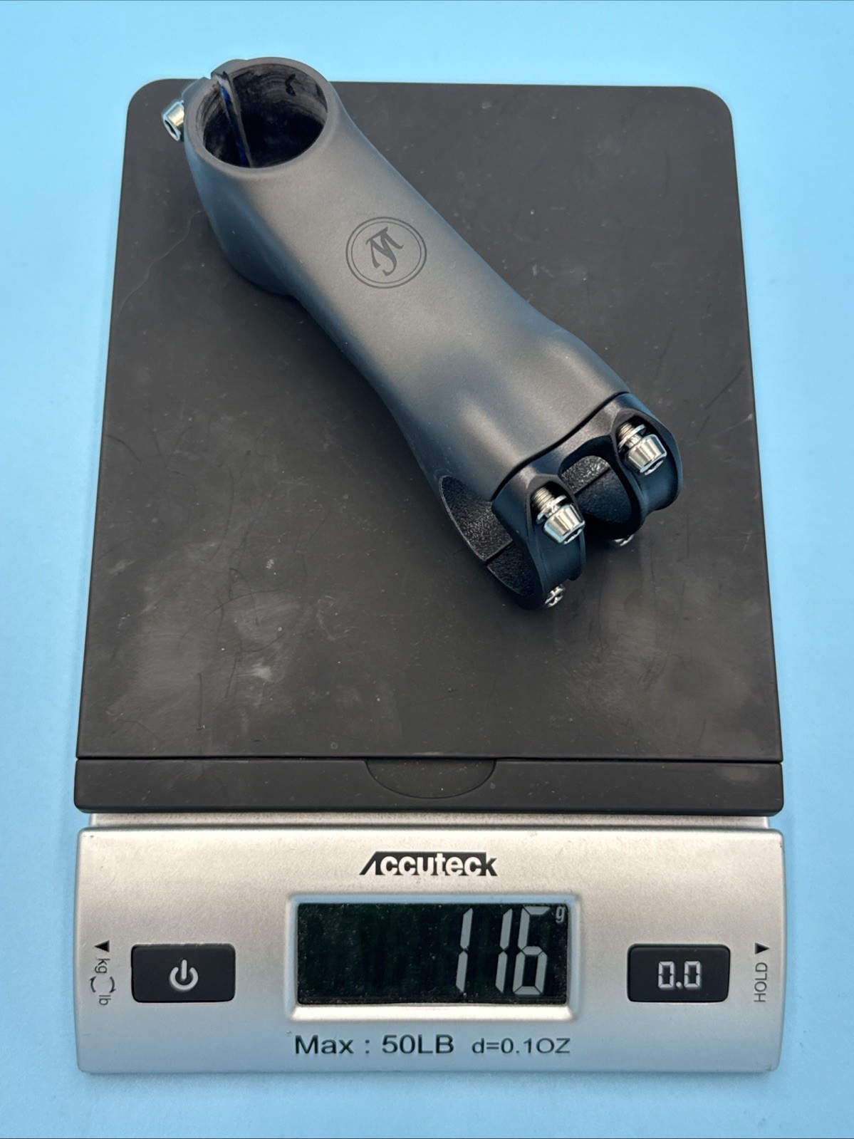 Lightweight GERMANY Bügelhalter SCHWARZ ED 100mm Carbon Fiber 1-1/8″ Stem NO BOX