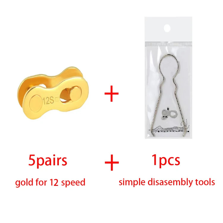Universal Bike Chain Quick Link Connector Master Link for 1-12 Speed Bicycle