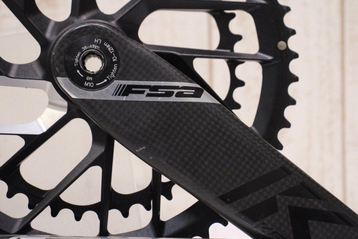FSA K-FORCE TEAM EDITION 170mm 54/40T 2x12s Carbon Crankset BCD:110mm