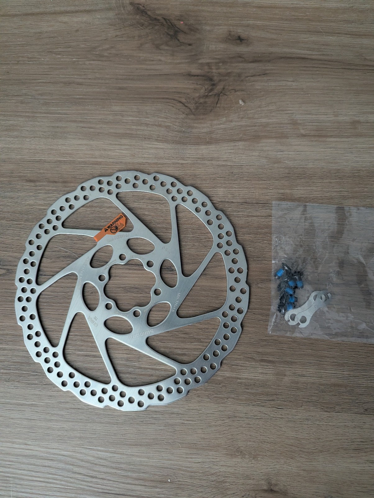 Shimano SM-RT56-M Brake Rotor 180mm 6-Bolt Disc Brake Rotor Resin Pad Only