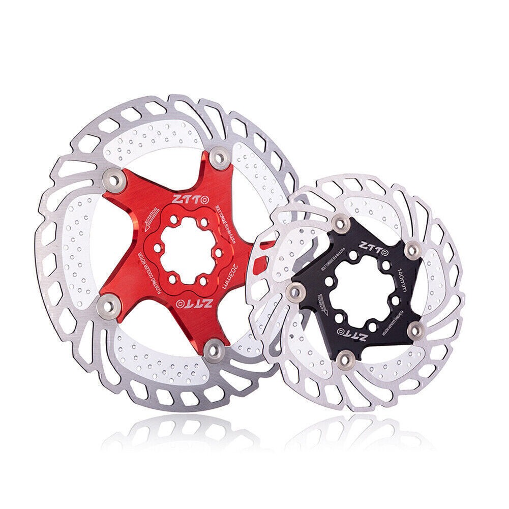 203/180/160/140mm ZTTO Bike Brake Disc Cool Floating Rotor MTB Gravel Road Bike