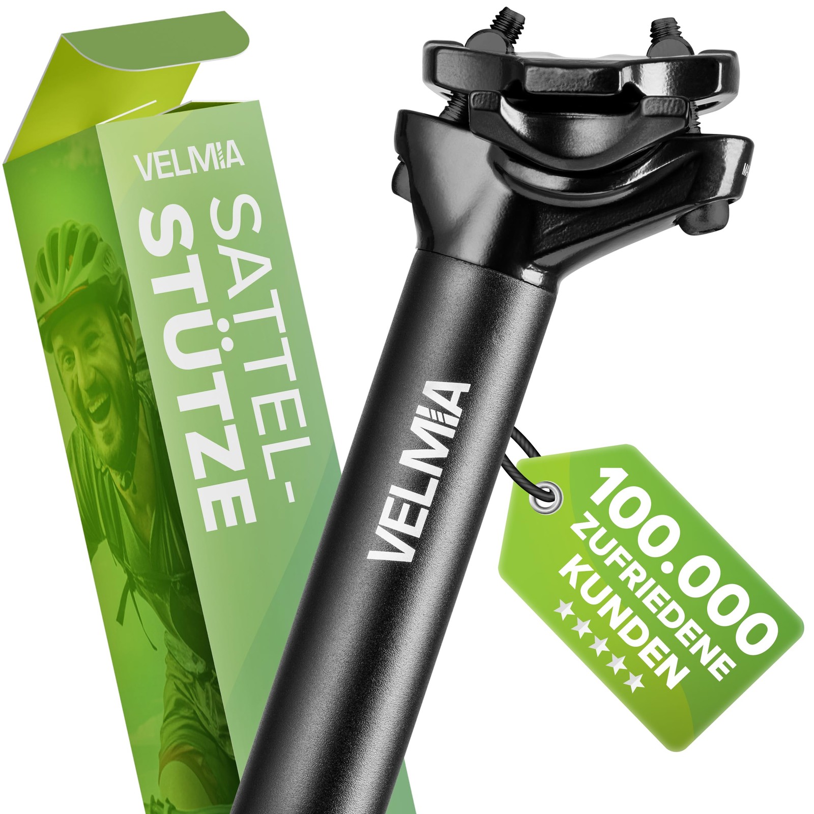 Sattelstütze 27.231.6mm Einfache Montage & Höhenverstellung Stange für Fahr…