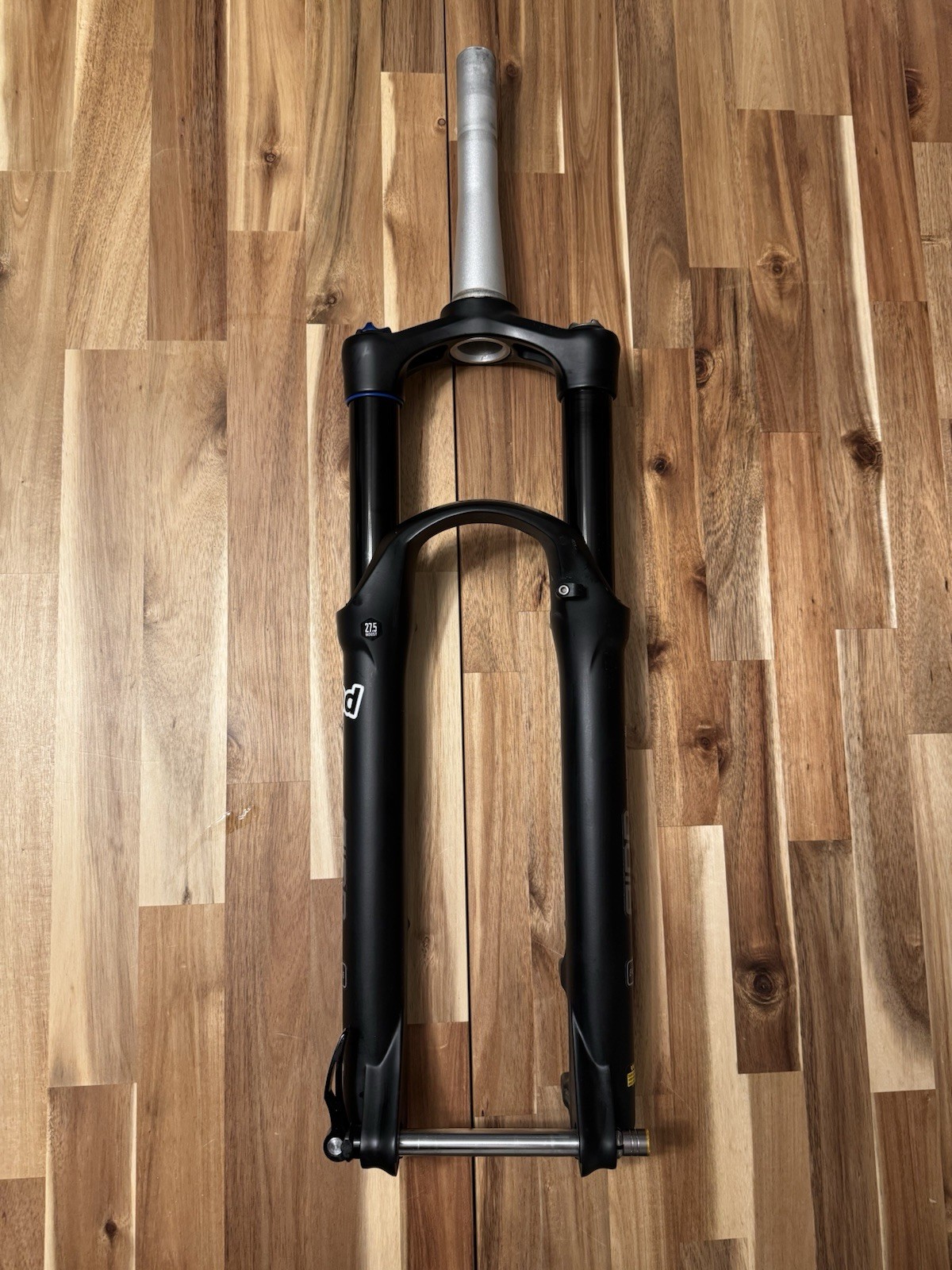 SR Suntour Aion E45 Suspension Fork 120mm Boost 15×110 Tapered Lockout Black