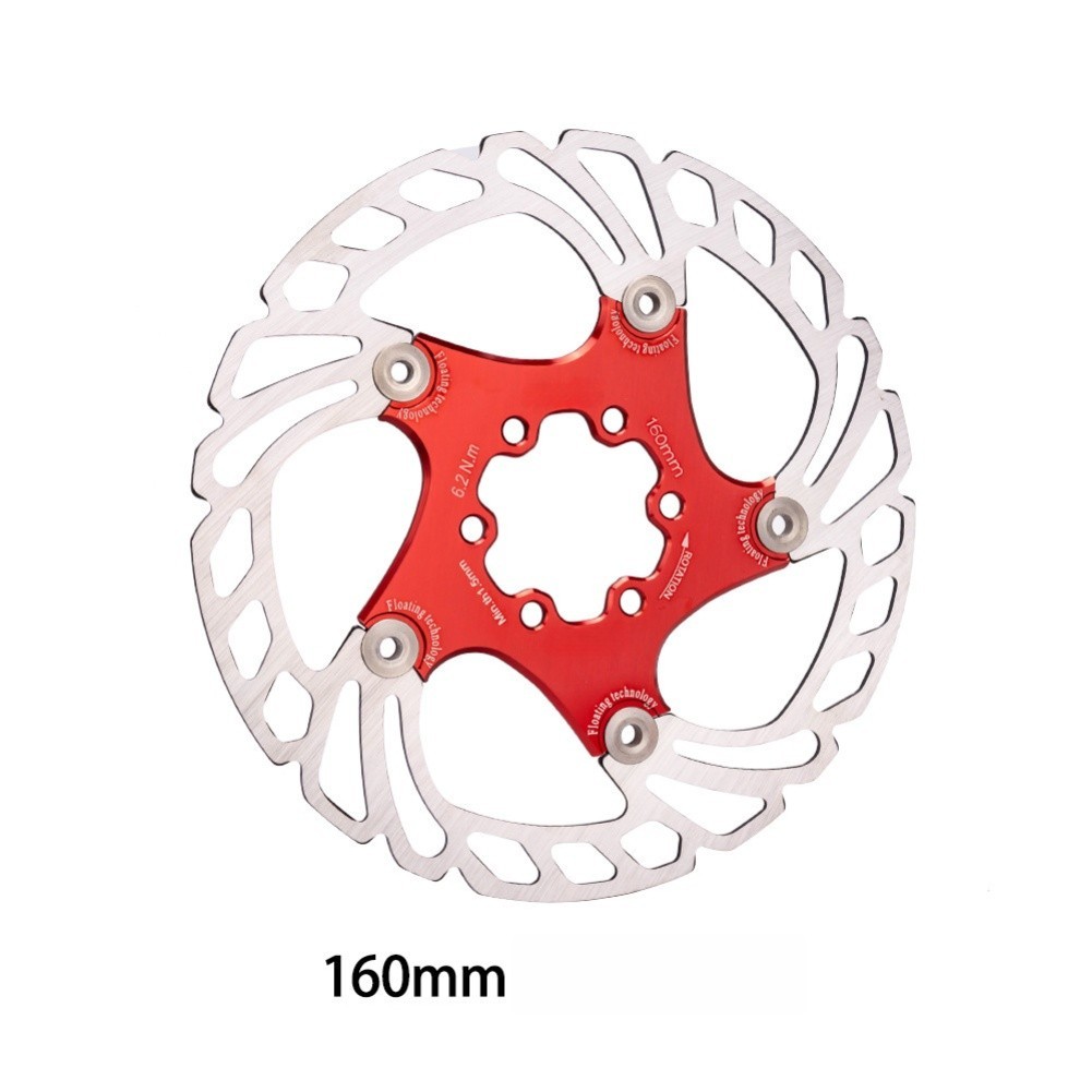 MTB Disc Brake Aluminum Core Stainless Steel Ring 140mm 160mm 180mm 203mm