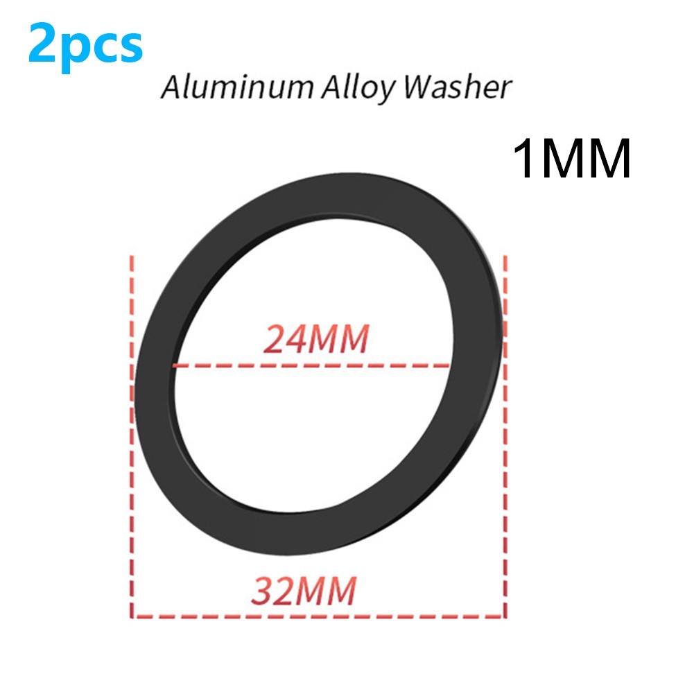 Washer Spacer Bicycle Adapter Aluminum Alloy Bottom Bracket Crank Chainring