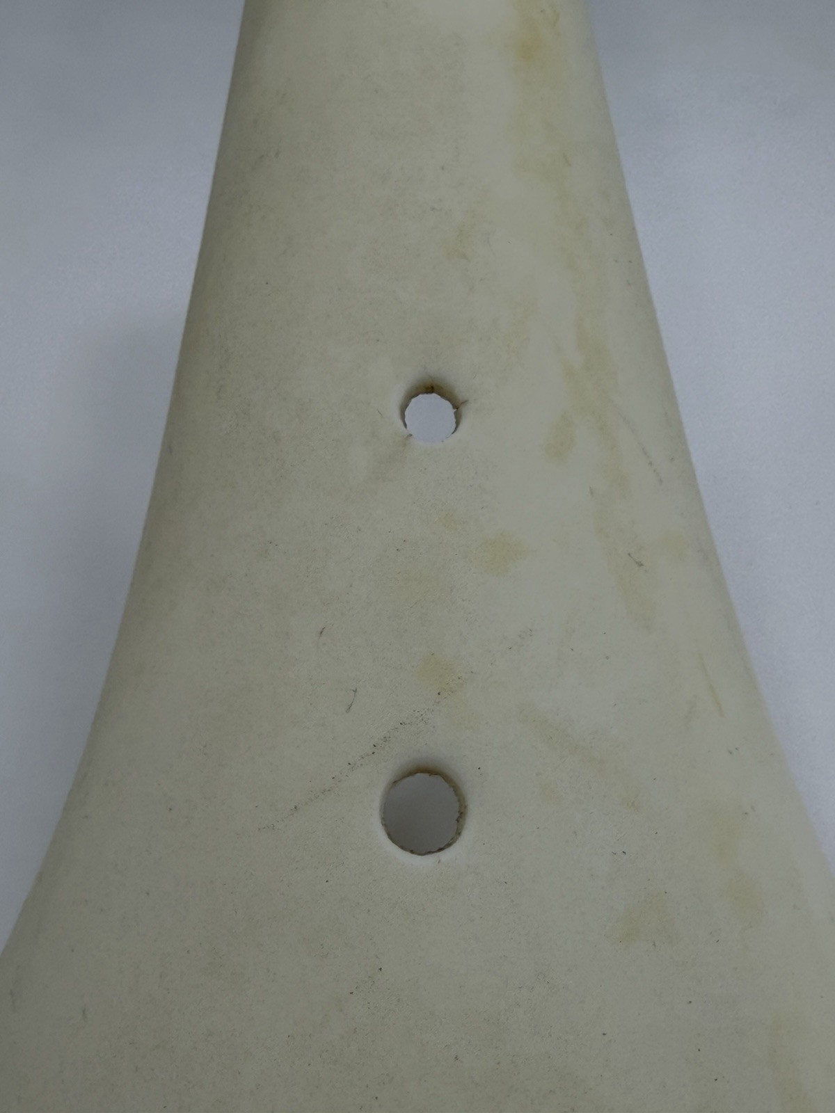 Vintage Kashax AERO Seat White Old School BMX Saddle Dyno GT Haro Hutch Mongoose