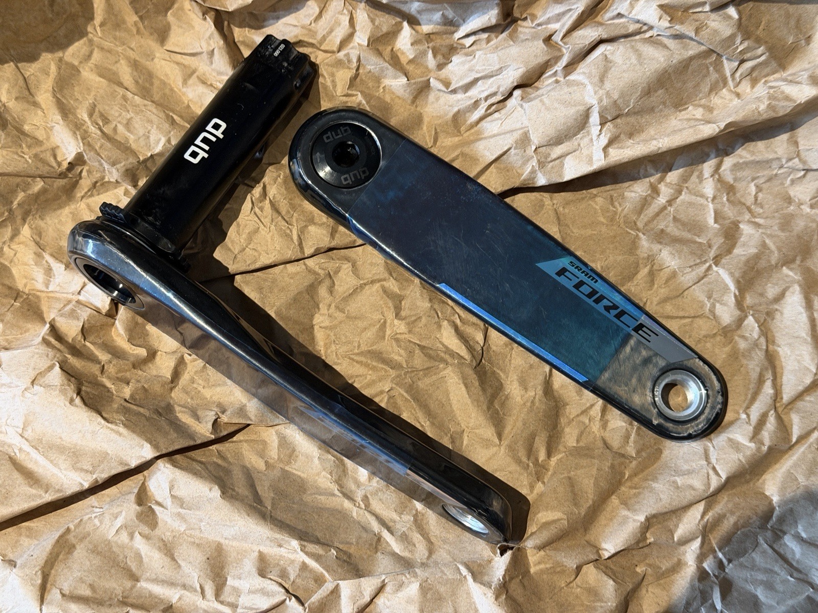SRAM Force E1 Crank Arm Set – 170mm, 12/13-Speed, 8-Bolt, DUB Standard
