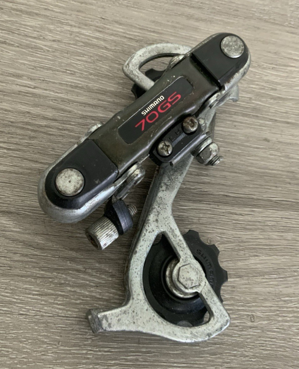 SHIMANO 70GS LONG CAGE REAR DERAILLEUR 5, 6, 7 SPEED