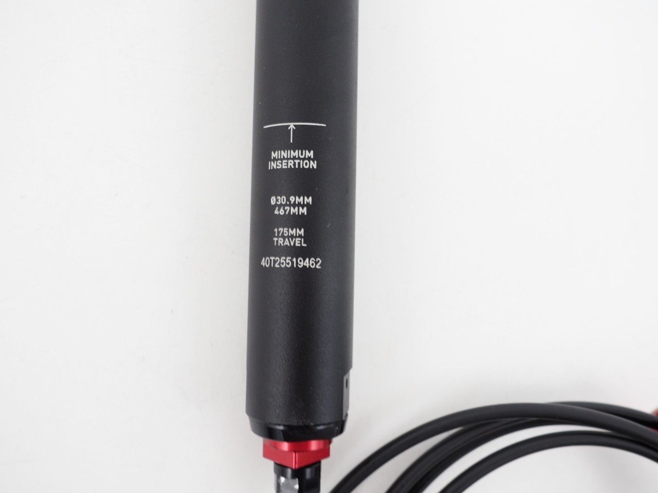 Rockshox Reverb 30.9mm 175mm Hydraulic Dropper Seatpost Mountain Bike Black