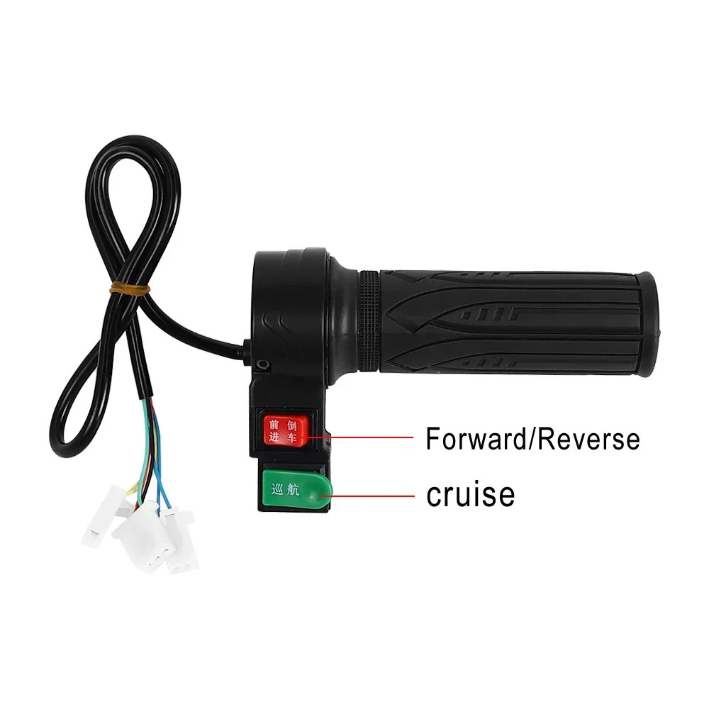 Accelerator Throttle Handle Grip Electric Bike Scooter Bicycle Speed Controller