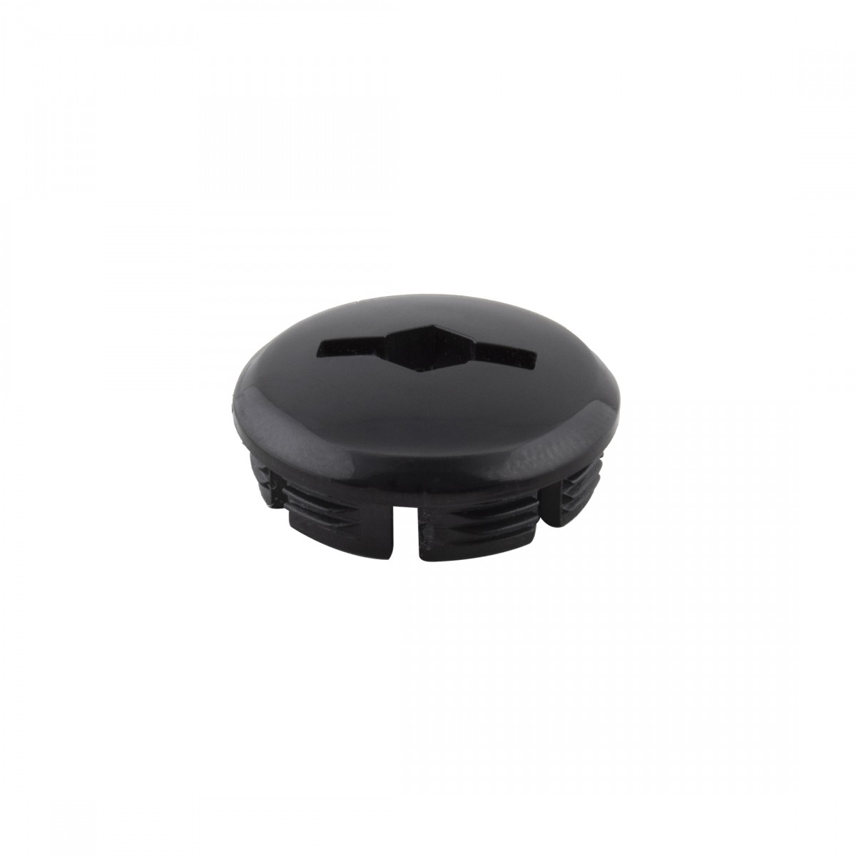 Sunlite Black Plastic Crank Dust Caps Durable OEM-Quality Bike Crankset