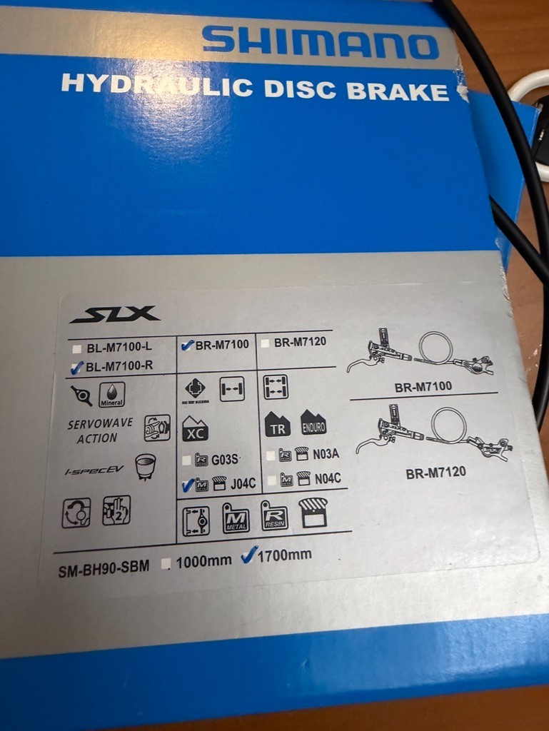 SHIMANO XT BL-BR-M7100 Hydraulic Disc Brake