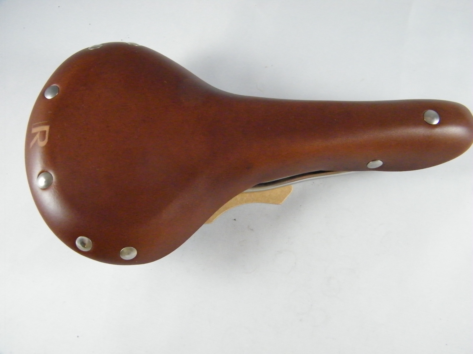 NEW PROPALM BROWN LEATHER SADDLE SEAT SB002A, PP-SD-BROWN