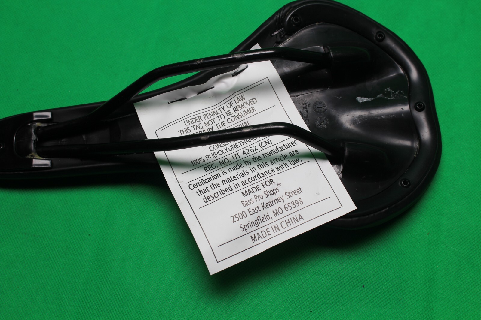 Ascend Cionlli Black Bike Bicycle Saddle Seat Racing Narrow Road Padded