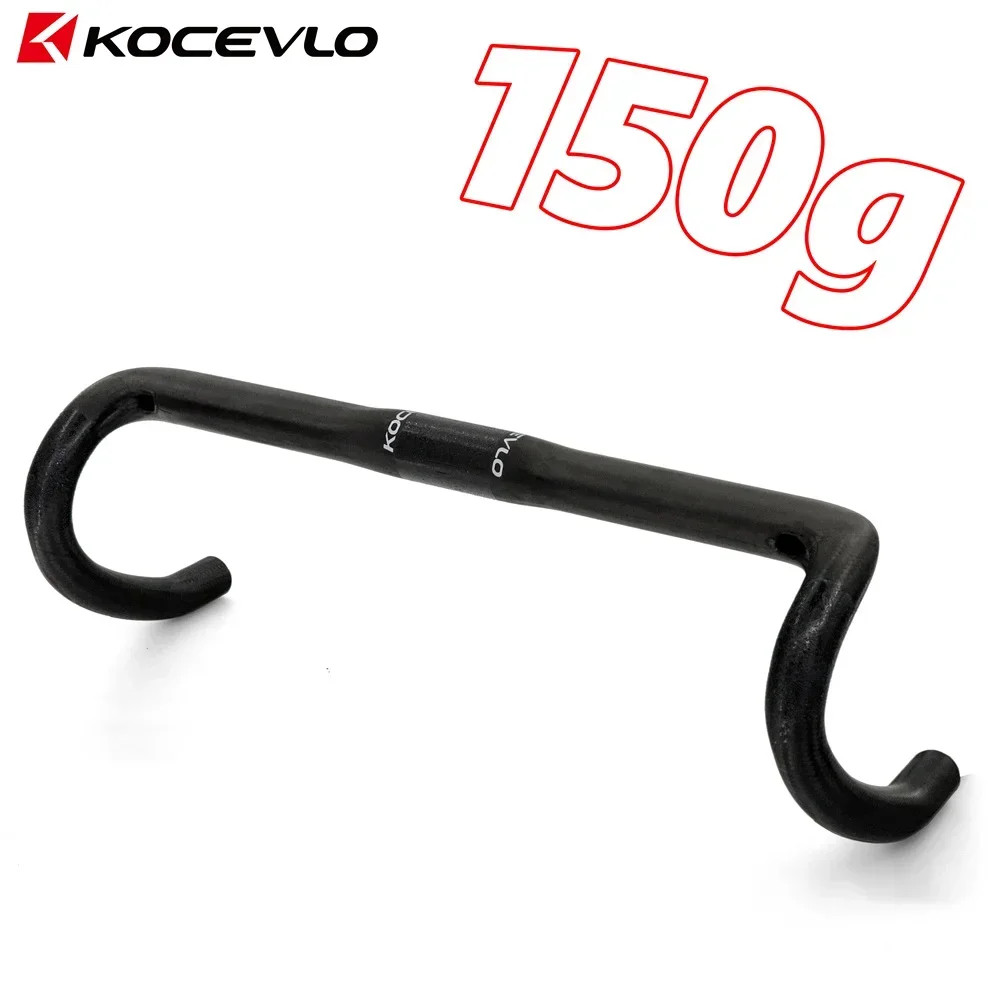Gravel Road Bike Carbon Handlebar 31.8mm Bicycle Internal Cabling Bent Bar