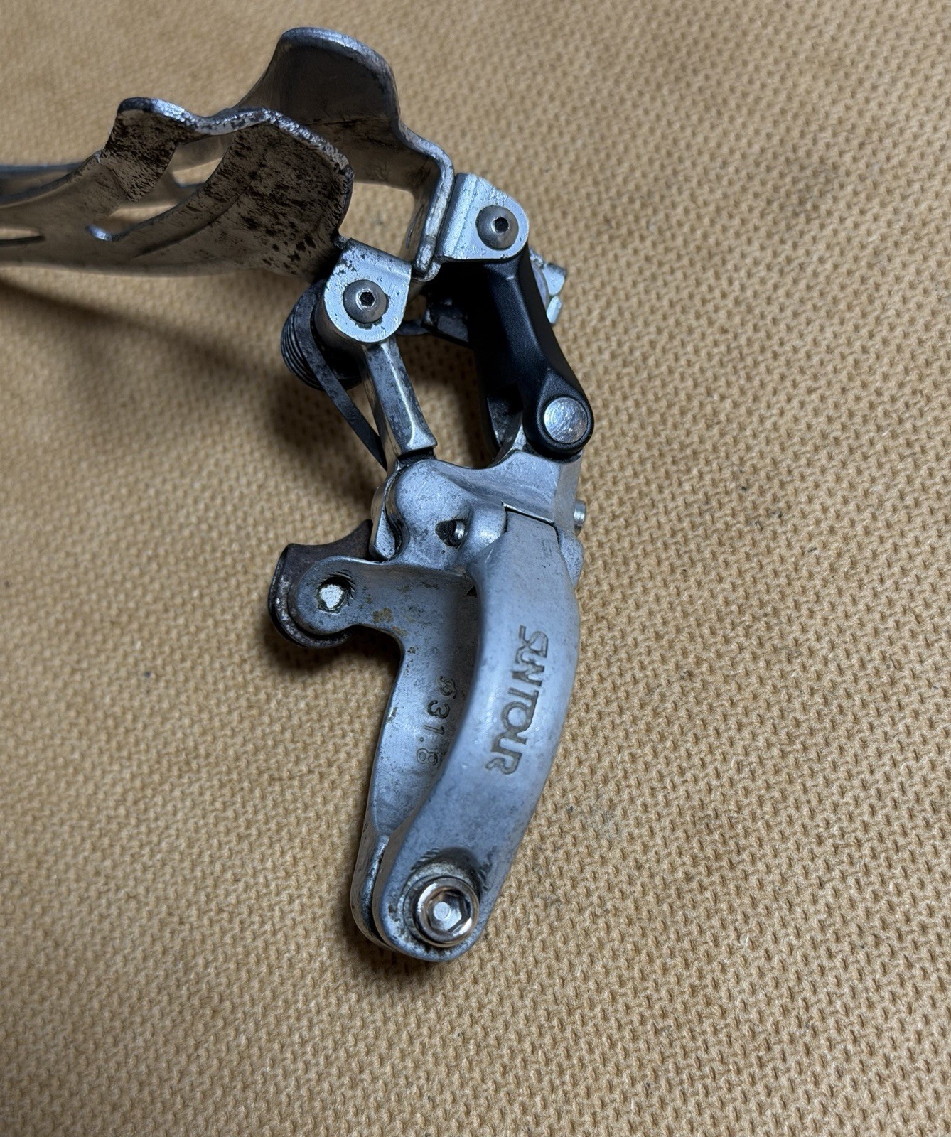 Vintage Suntour XC FD-3500 Clamp-On 31.8 mm Front Derailleur – For Parts