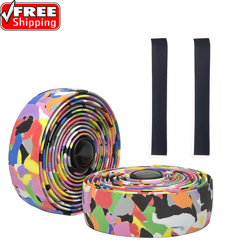 Handlebar Tape for Road Bike Super Soft EVA Foam Bicycle Bar Tapes Grip Shock Ab