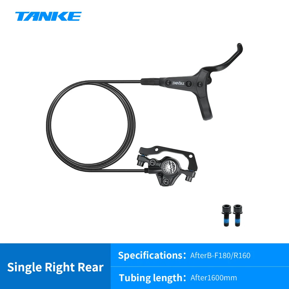 MTB 2 Piston Hydraulic Disc Brake XC Trail Calipers Metal Pad Oil Pressure Brake