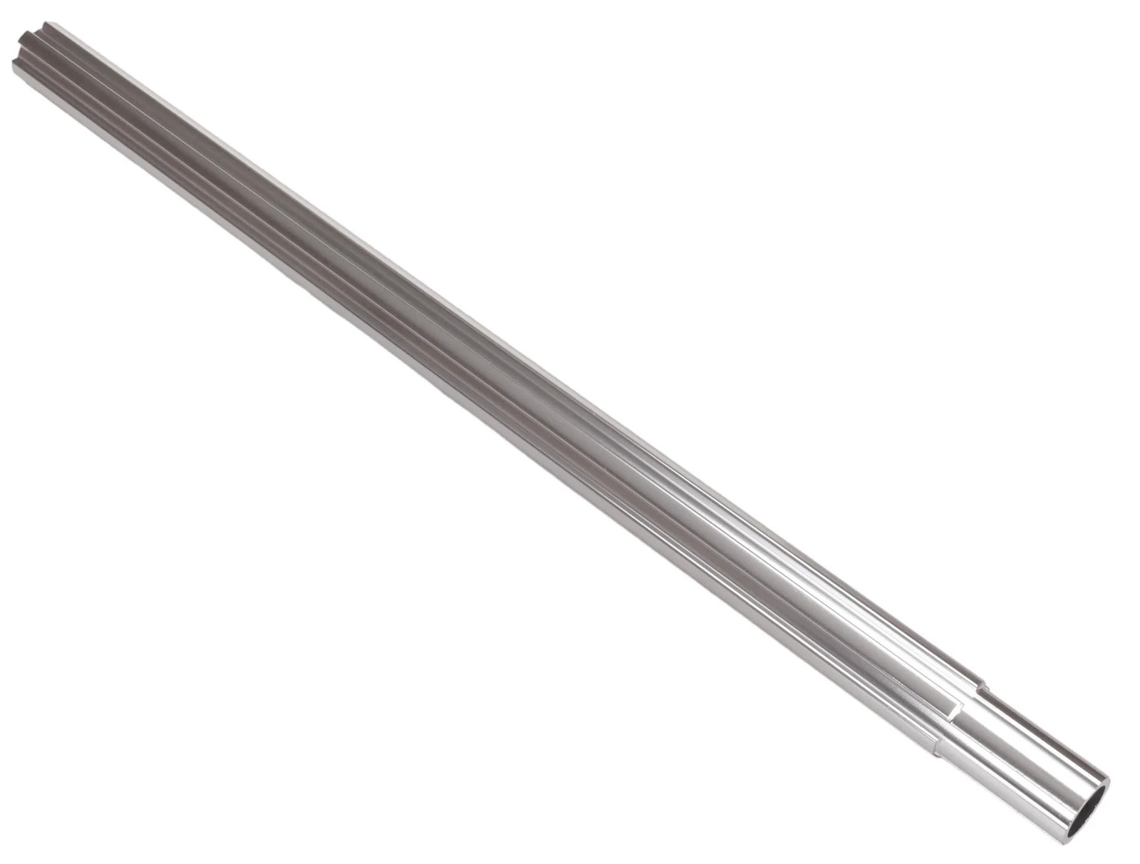 Fluted aluminum alloy bicycle seat post 25.4mm (1″) 450mm – SILVER
