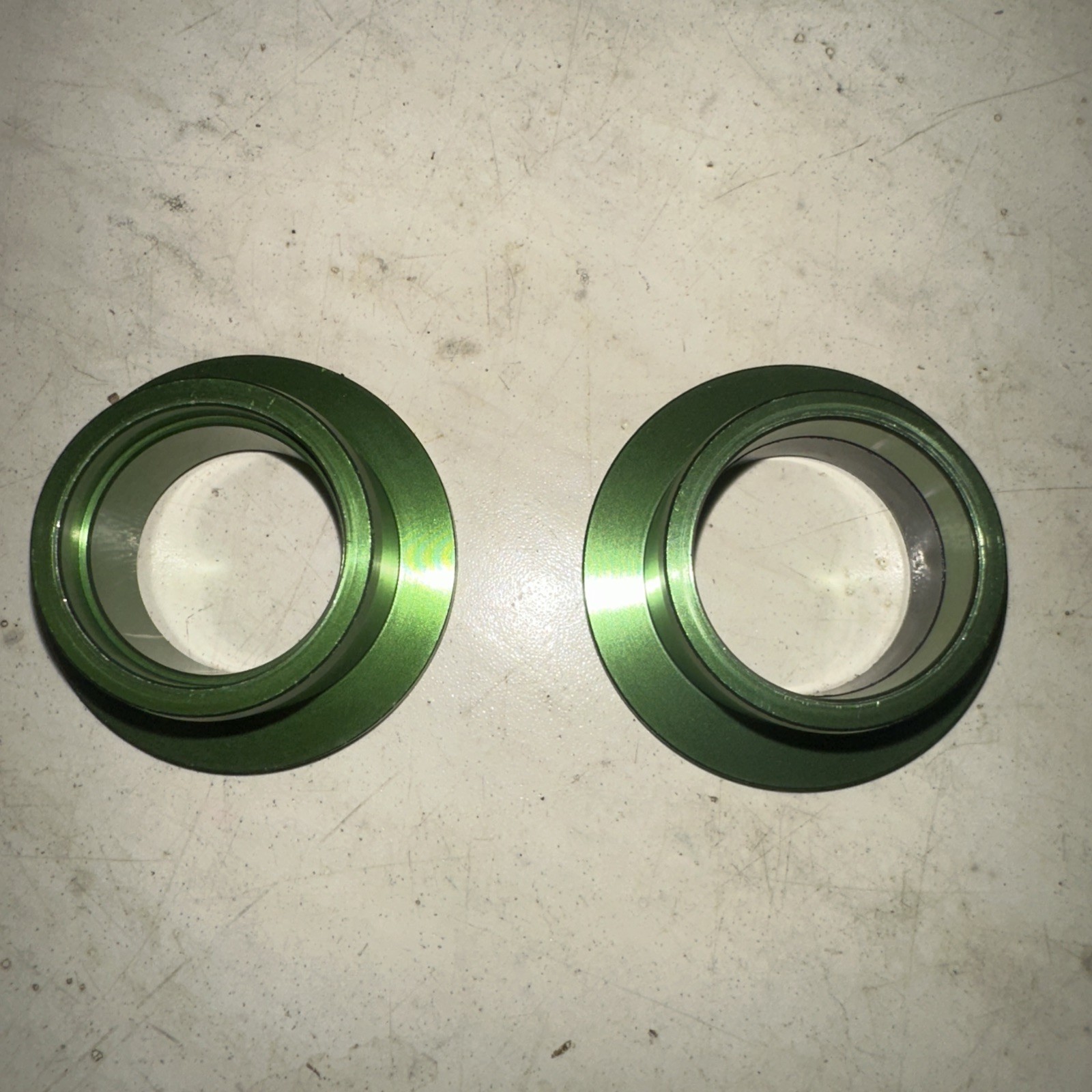FSA BB386 Evo to Sram Gxp Bottom Bracket BB Reducer Adapter Road BB Green Pair