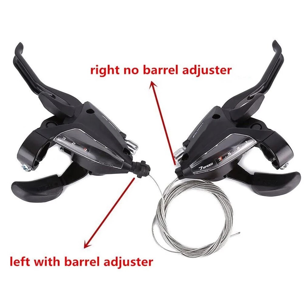 SHIMANO ST-EF500 3/7/8 Speed Bicycle Shifter Set MTB Bike Brake Lever Fit EF51